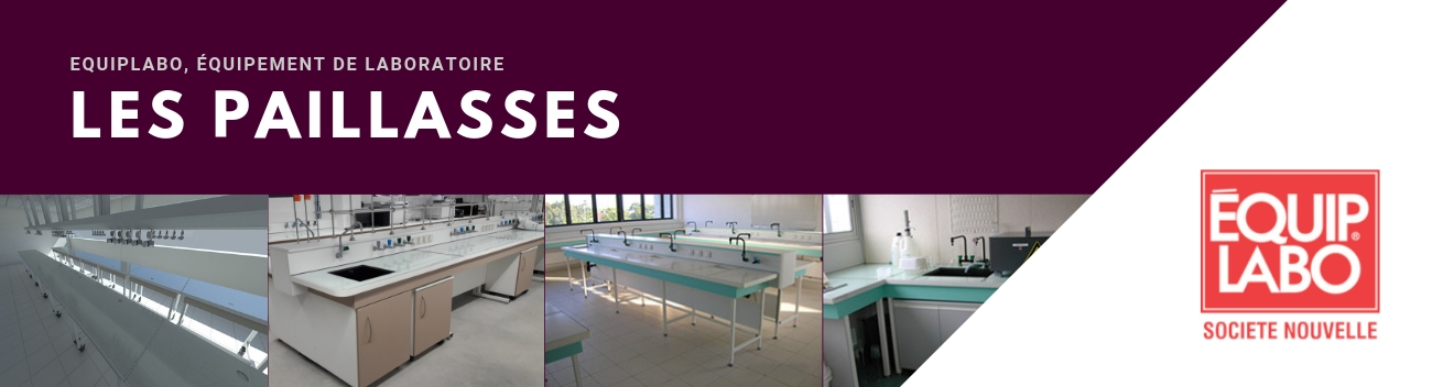 Paillasses laboratoire