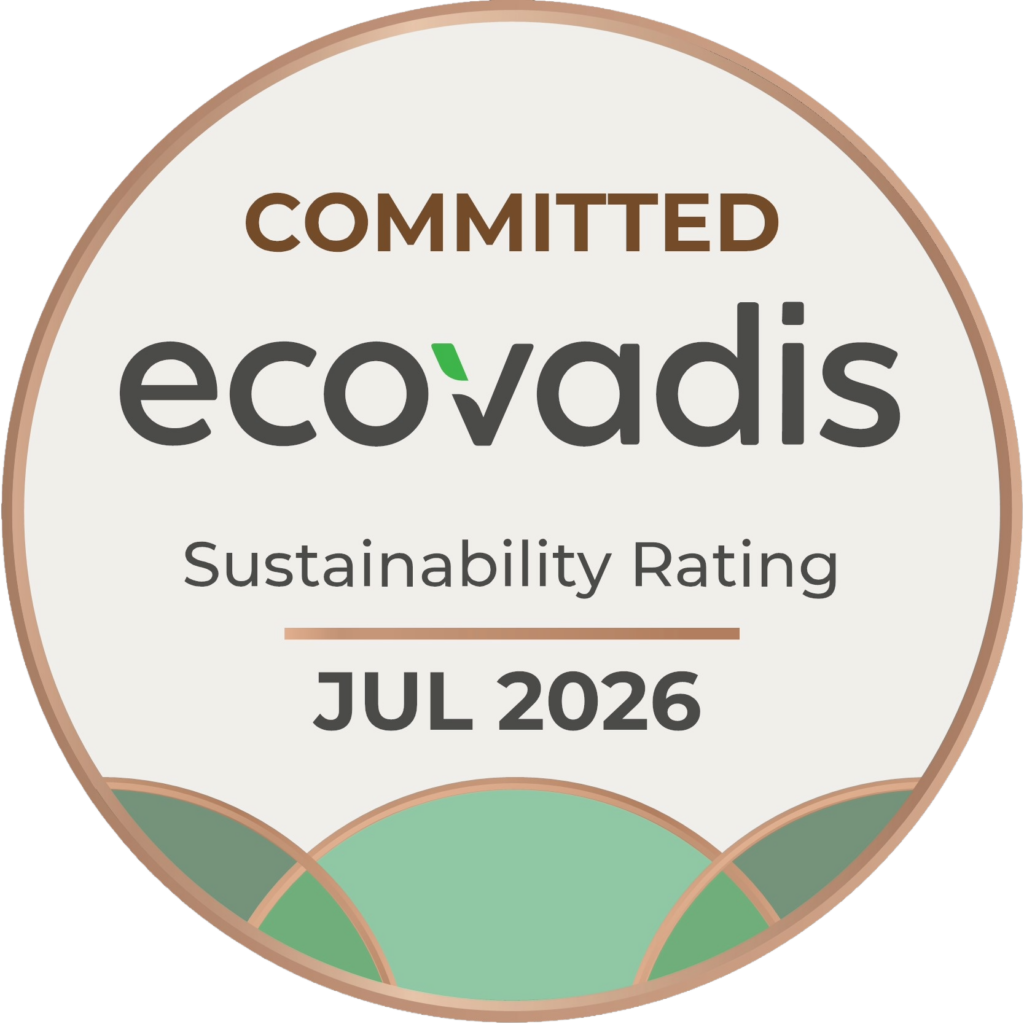 Badge Committed EcoVadis d'Equip Labo