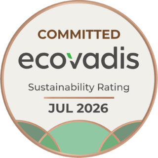 Badge Committed EcoVadis d'Equip Labo